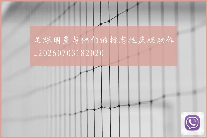 足球明星与他们的标志性庆祝动作_20260703182020